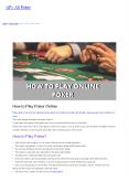 Online Casino Reviews (1) PowerPoint PPT Presentation