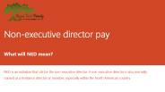 Non-executive director pay