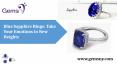 Shop Blue Sapphire Rings PowerPoint PPT Presentation