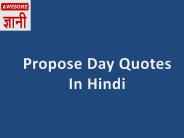 Propose Day Quotes In Hindi