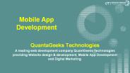 Mobile app development