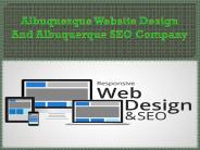 Albuquerque Website Design - And Albuquerque SEO