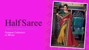 Best Half Saree Designs at Mirraw