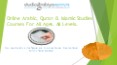 Online Arabic, Quran & Islamic Studies Courses PowerPoint PPT Presentation