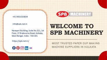 Is Paper Cup Making Machine Business Lucrative?