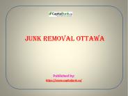 Junk removal Ottawa