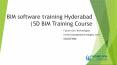 bim software training Hyderabad | 5D BIM Training Course PowerPoint PPT Presentation
