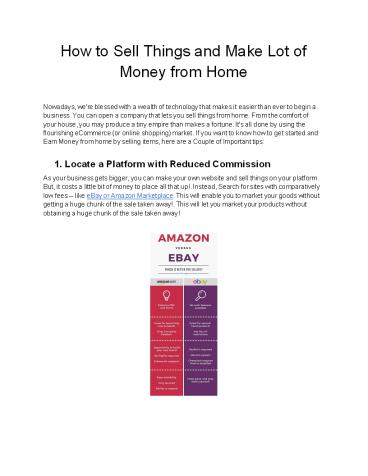 Make Money Selling Online in 2021