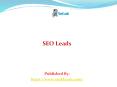 SEO Leads PowerPoint PPT Presentation