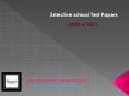 Selective school test papers free and selective school practice test PowerPoint PPT Presentation