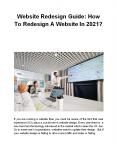 Website Redesign Guide: How To Redesign A Website In 2021? PowerPoint PPT Presentation