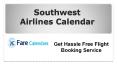 Southwest Airlines Calendar (3) PowerPoint PPT Presentation