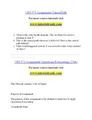 OPS 571 Education Specialist |tutorialrank.com