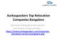 Aarkaypackers Top Relocation Companies Bangalore PowerPoint PPT Presentation