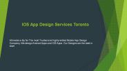 ios app design services toronto