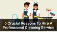 5 Crucial Reasons To Hire A Professional Cleaning Service PowerPoint PPT Presentation