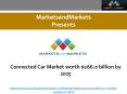Connected Car Market worth $166.0 billion by 2025 PowerPoint PPT Presentation