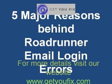 Roadrunner Email Login Errors (1)