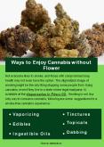 Ways to Enjoy Cannabis without Flower PowerPoint PPT Presentation