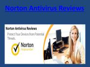 norton Antivirus Reviews