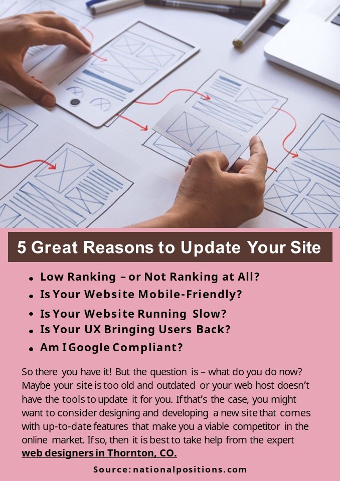 5 Great Reasons to Update Your Site