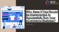 Why these 5 Tips Should be Implemented to Successfully Run Your eCommerce Business? PowerPoint PPT Presentation