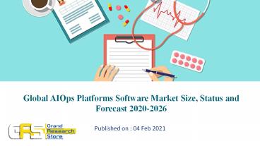 Global AIOps Platforms Software Market Size, Status and Forecast 2020-2026