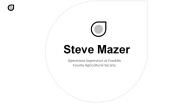 Steve Mazer - Provides Consultation in Business Development