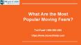 What Are the Most Popular Moving Fears? PowerPoint PPT Presentation