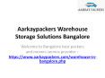 Aarkaypackers Warehouse Storage Solutions Bangalore PowerPoint PPT Presentation