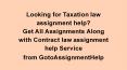 Taxation law assignment help | Contract law assignment help | Managerial economics assignment help PowerPoint PPT Presentation