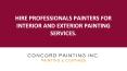 Hire professionals painters for interior and exterior painting services. PowerPoint PPT Presentation