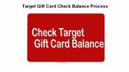 Target Gift Card Check Balance Process
