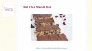 Nut Free Muesli Bar