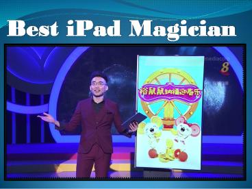 Best iPad Magician