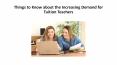 Things to Know about the Increasing Demand for Tuition Teachers PowerPoint PPT Presentation