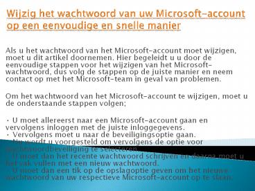 Microsoft helpdesk online hulp krijgen