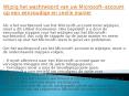 Microsoft helpdesk online hulp krijgen PowerPoint PPT Presentation