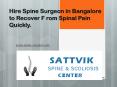 Best spine surgeon in india (2) PowerPoint PPT Presentation