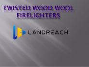 twisted wood wool firelighters