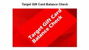 Target Gift Card Balance Check | Target Balance
