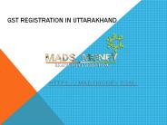 GST Registration in Uttarakhand