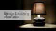 Signage Displaying Information PowerPoint PPT Presentation