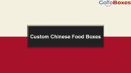 Chinese Food Boxes