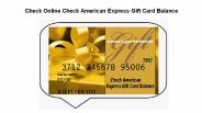 Check Online Check American Express Gift Card Balance