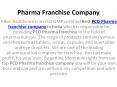 pharma franchise (2) PowerPoint PPT Presentation