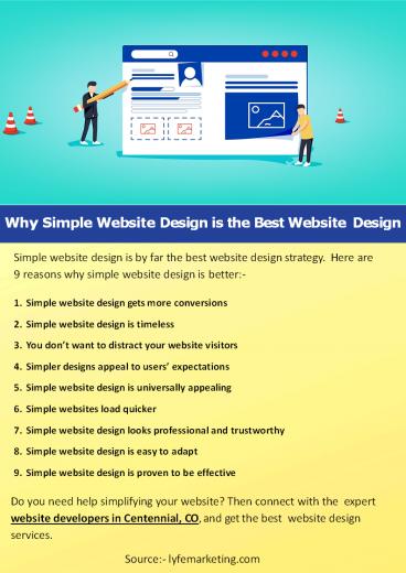 Why Simple Website Design is the Best Website Design