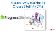 Reasons Why You Should Choose Sitefinity CMS