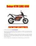 Dekor KTM SMC 690 (1) PowerPoint PPT Presentation