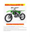 Kit Déco Kawasaki KXF 250 PowerPoint PPT Presentation